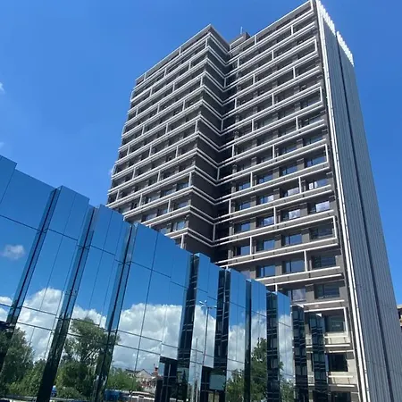Brand New And Modern Apartment Directly Next To The Metro Station Sofia Exterior photo